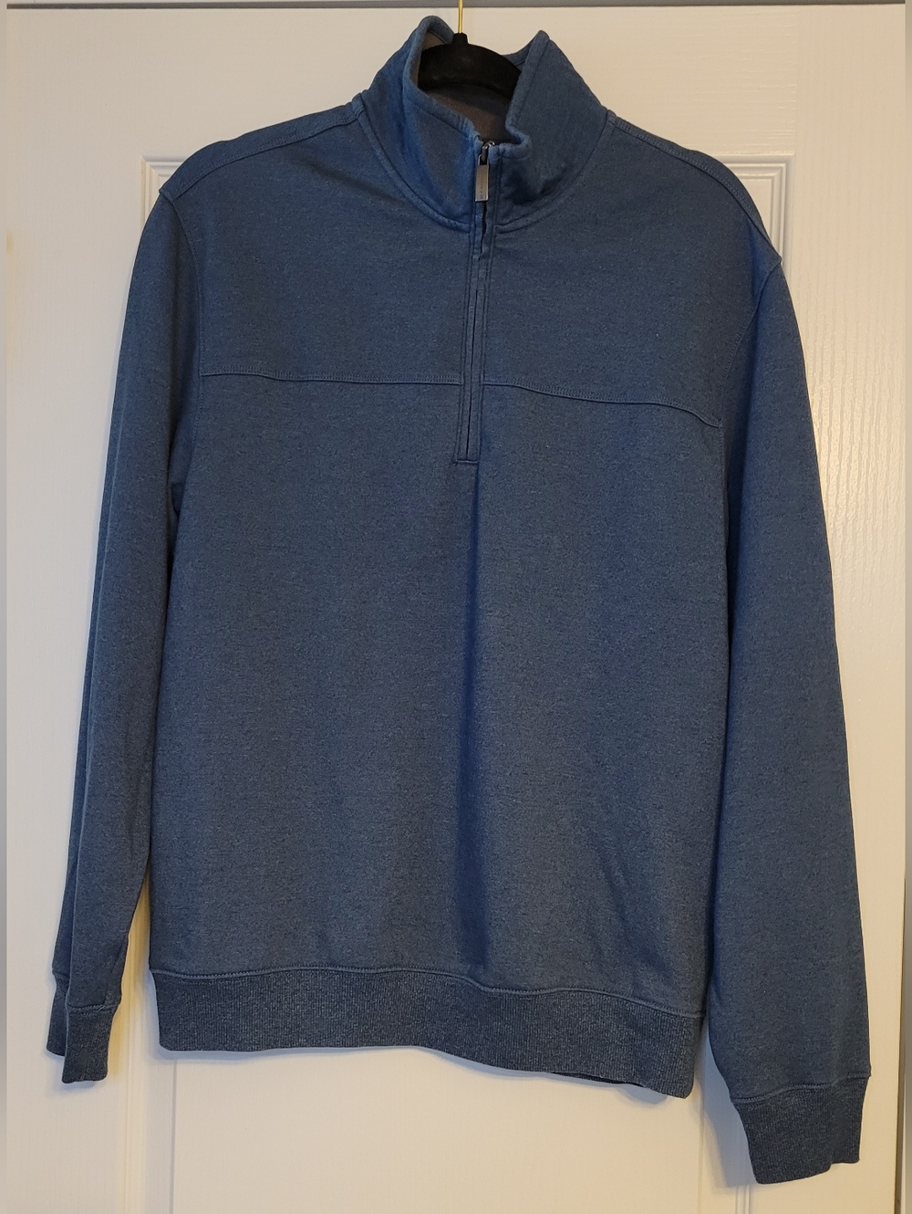 Van Heusen | Men's Quarter-Zip Sweater - Denim Bluevan